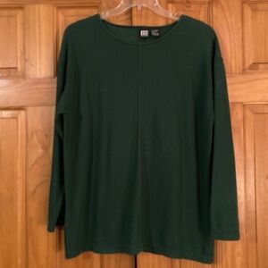 EUC Vintage Basic Editions Knit Top Blouse Size M